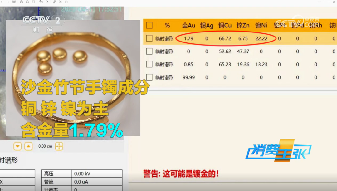 8.5元越南沙金竹节手镯